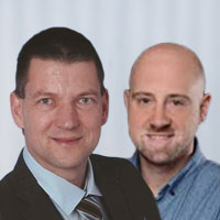 Frank Leverenz und Fabian Günkel